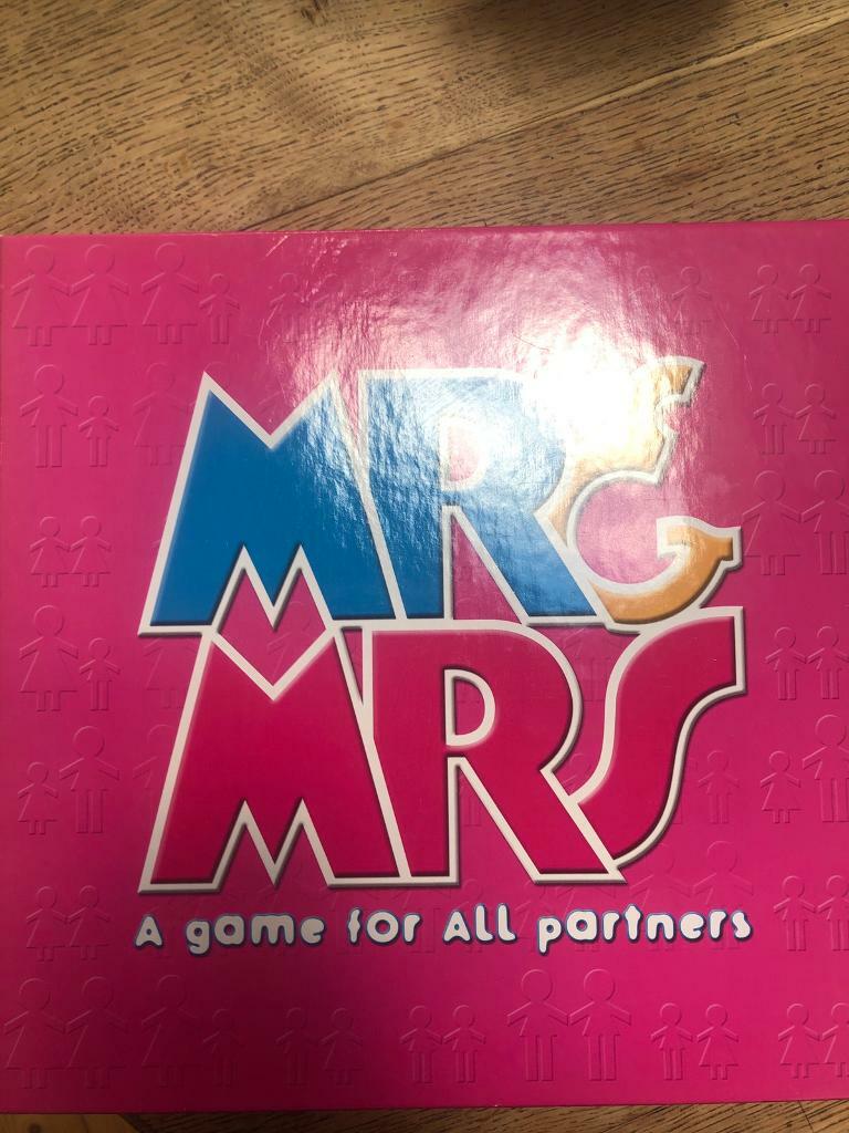 mr & mrs board game